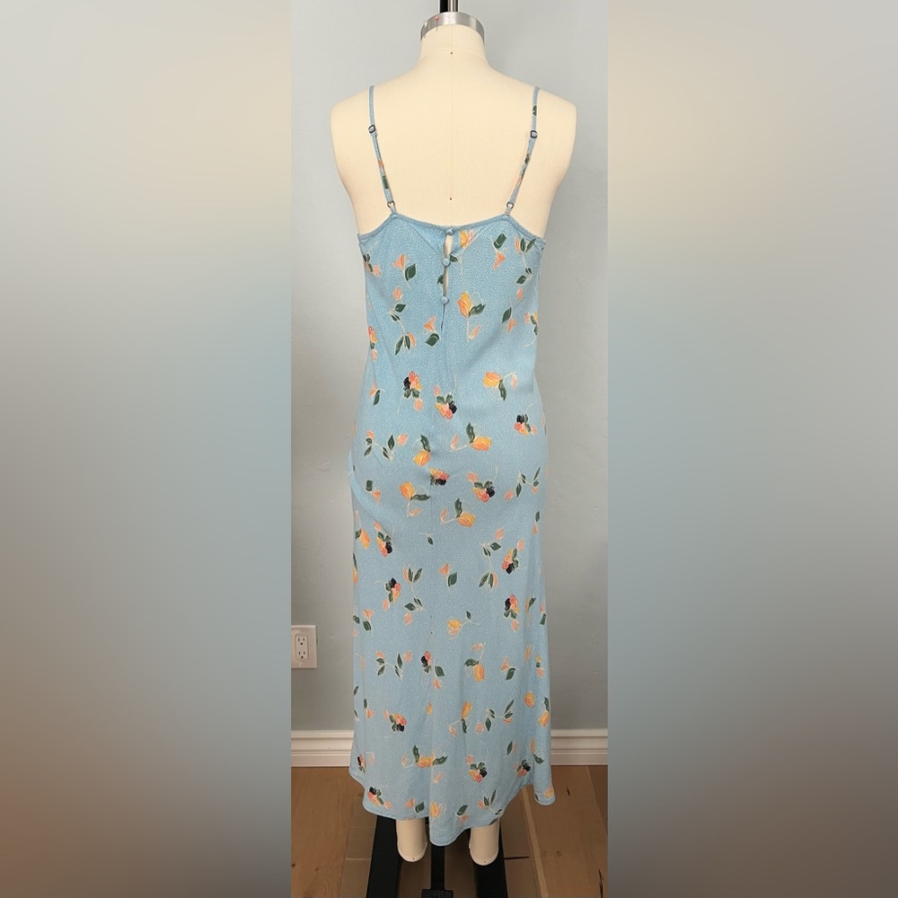 O’NEILL Izzy Floral Dot Print Midi Dress - Size Medium - Picture 6 of 13